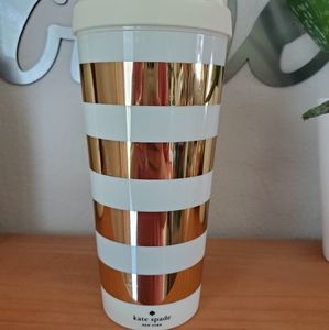 Kate Spade travel coffee cup